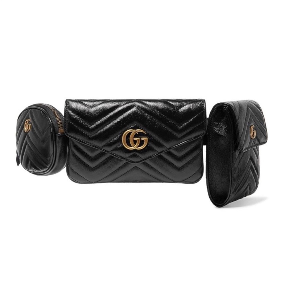 Authentic Gucci Marmont Belt Bag